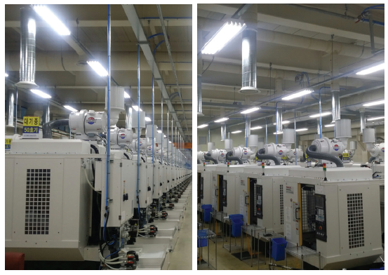 Làm sao để giảm thiểu hơi dầu trong xưởng CNC?