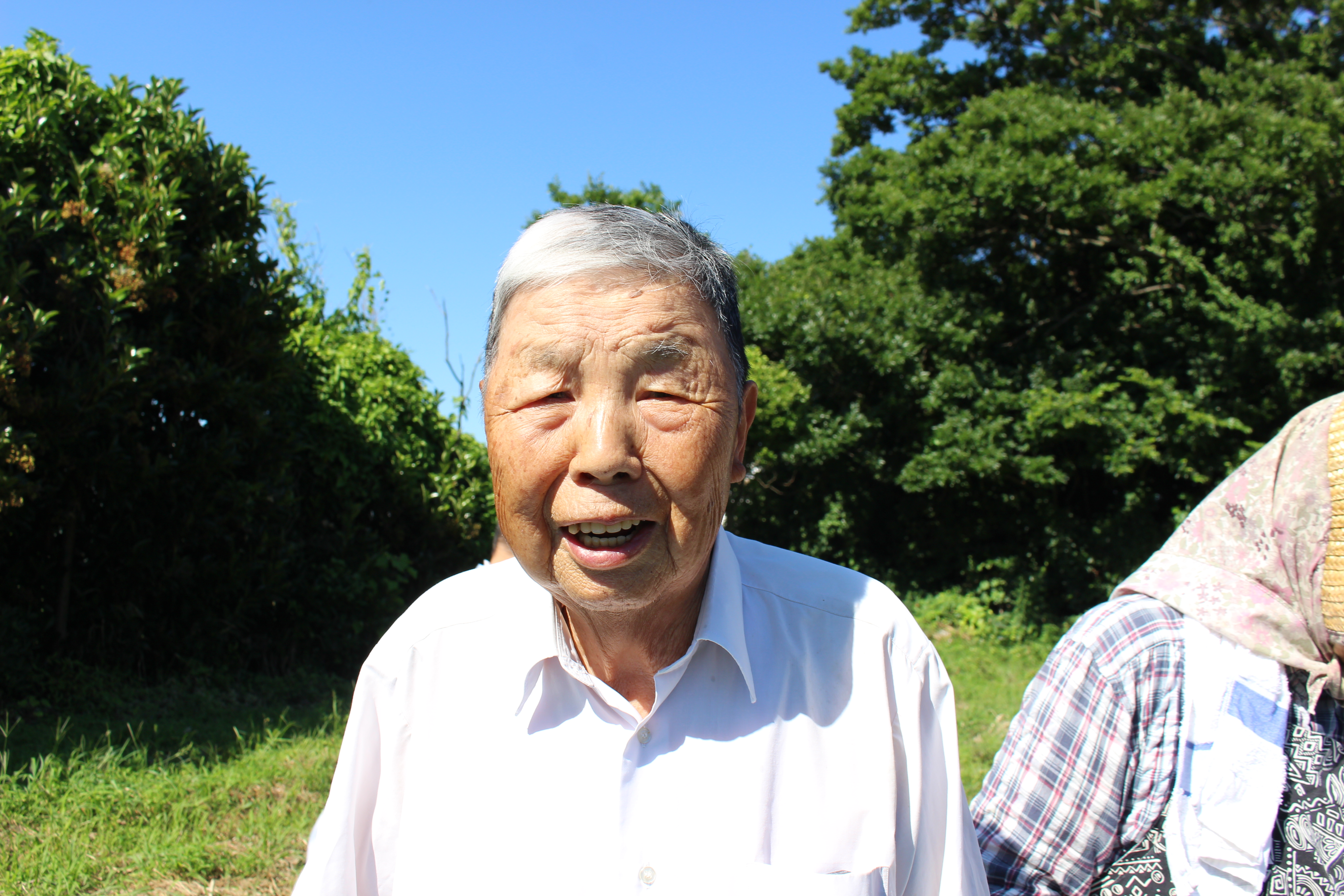 久々子楽農クラブ代表 繁田さん