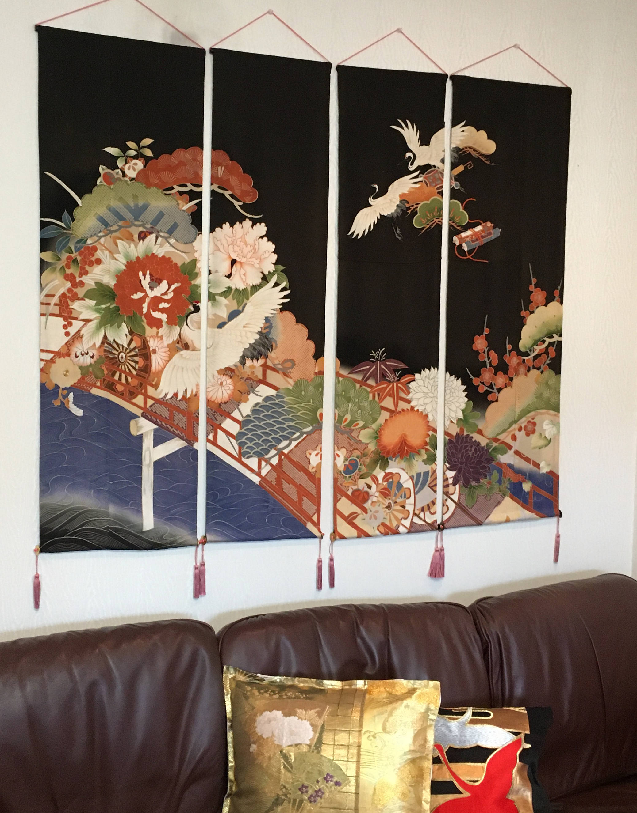着物タペストリ-(Gorgeous KIMONO Tapestry) - タペストリー アートパネル