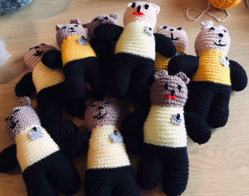 The knitted police