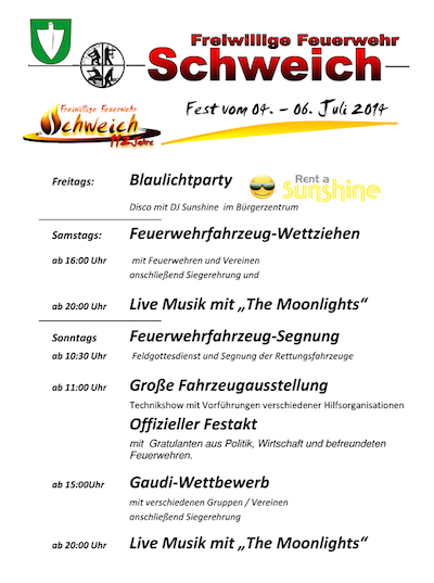 Feuerwehr Fest Schweich