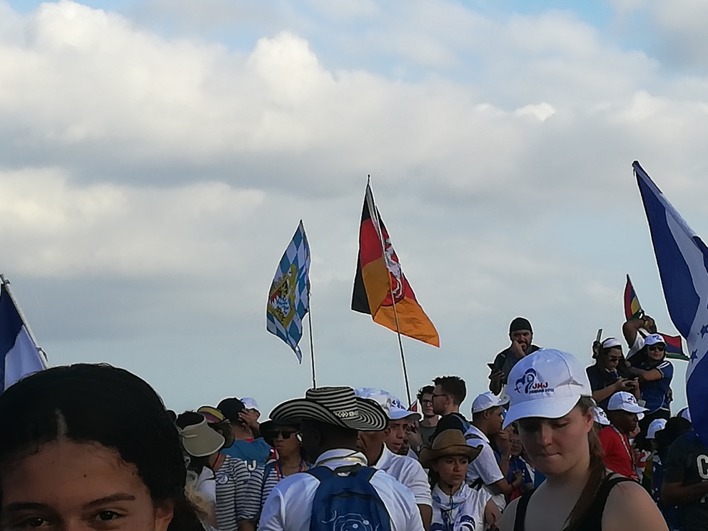 Immer diese Deutschen überall... Mit den  Niedersachsen war ich schon mit der Gemeinschaft in Krakau