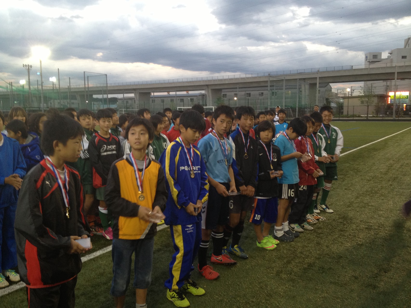 J:COM湘南杯 U-12(6年生)　優秀選手賞