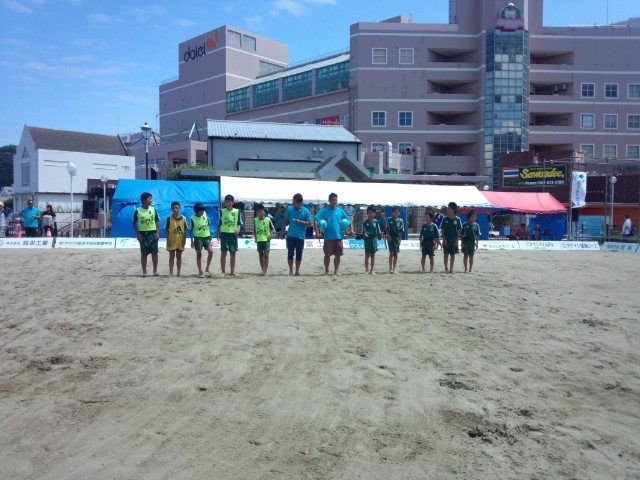 Save the Beach in横須賀2015 ビーチサッカー大会U-12