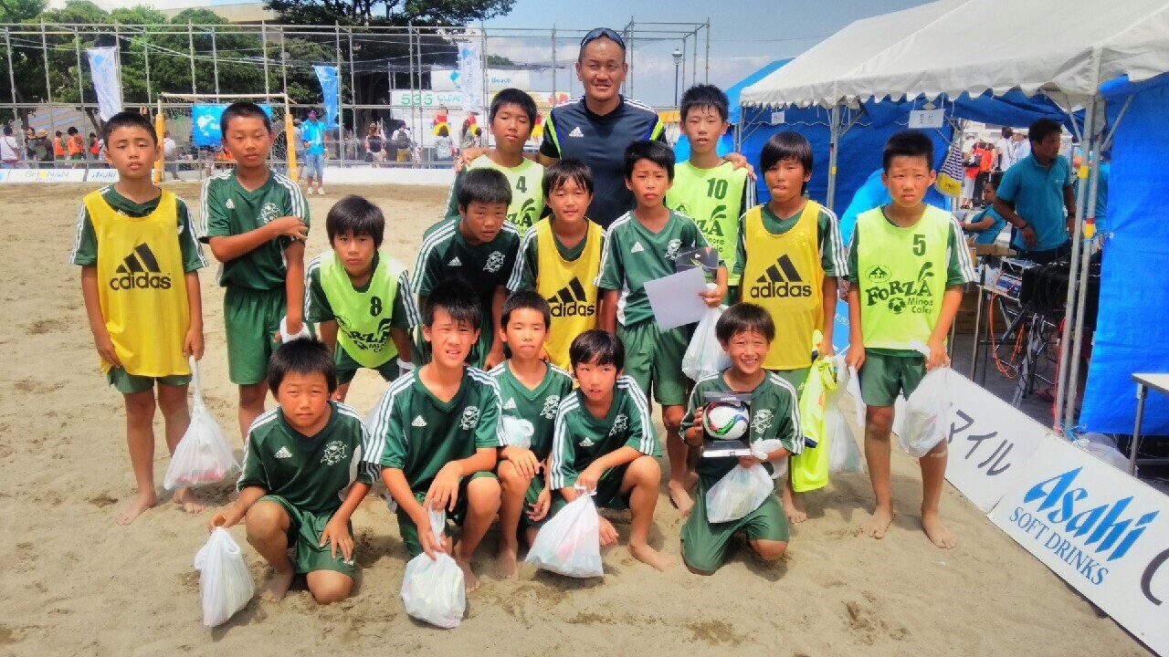 Save the Beach in横須賀2015 ビーチサッカー大会U-12