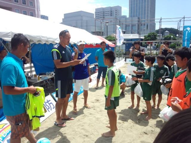 Save the Beach in横須賀2015 ビーチサッカー大会U-12