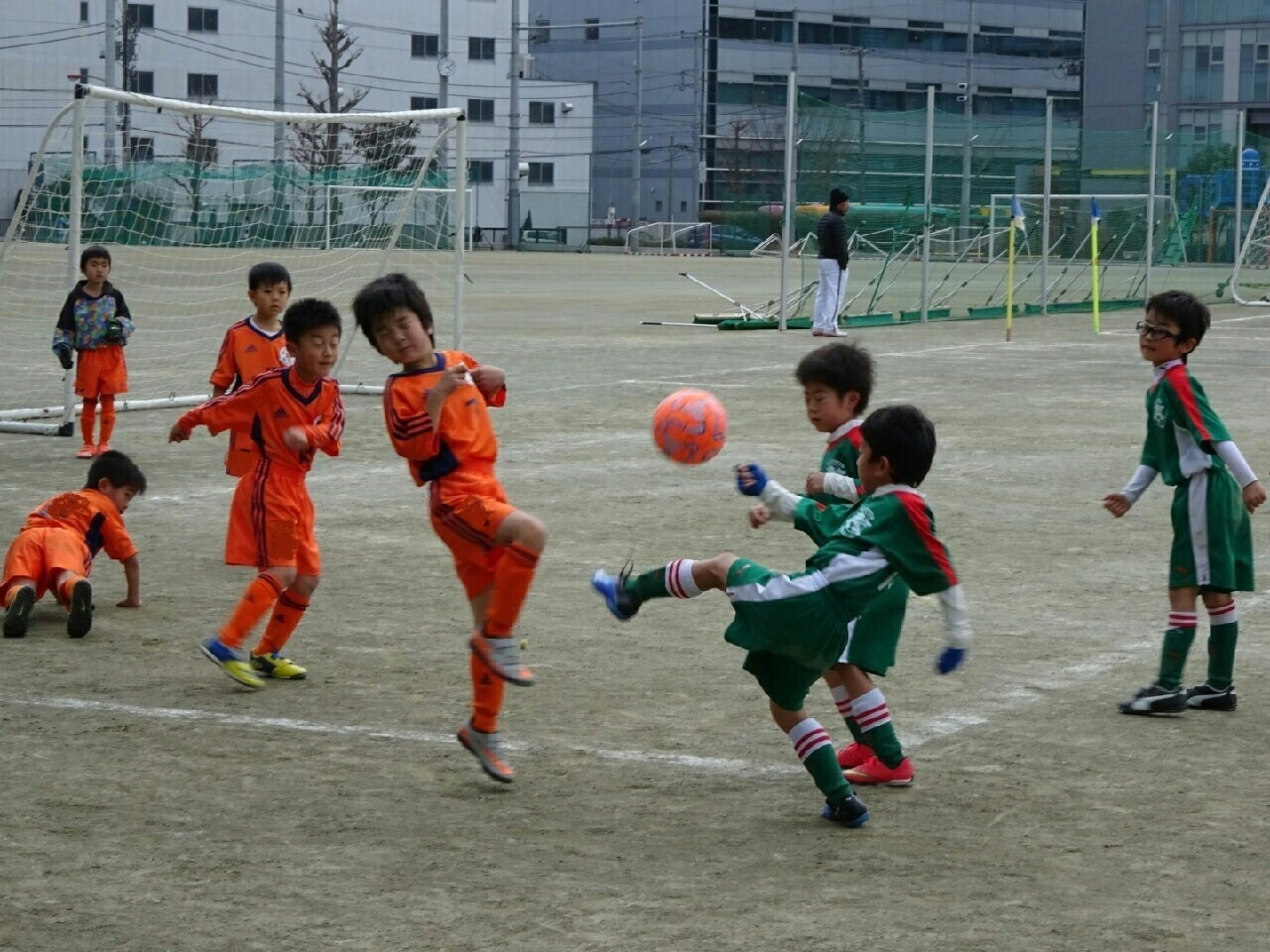 低学年冬の特別大会 U-7スイカ（1年生)