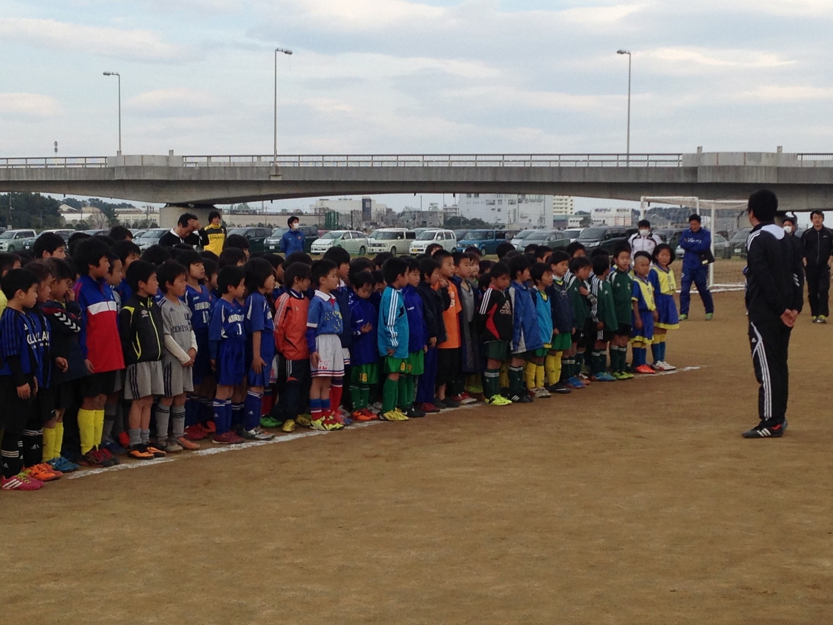 足柄ミニサッカー大会U-8 閉会式