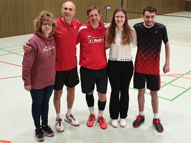 v.l.: Maike Kohlmaier, Khodayar Hassanzadeh, Christian Diwo, Anna-Lena Huth, Robin Diwo