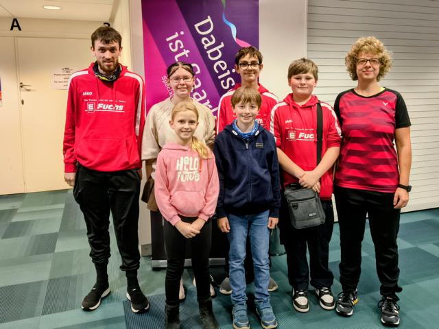 Siersburger Nachwuchsspieler & Trainerteam