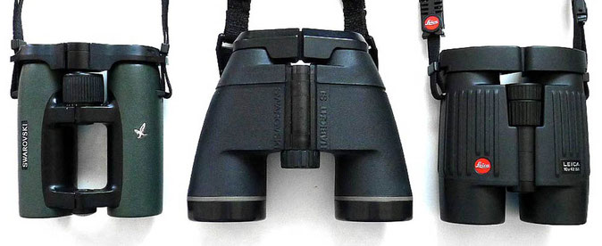 Swarovski EL 8x32 WB 1. Gen., Swarovski Habicht SL 10x40, Leica Trinovid 10x42 BA: Alle noch im Einsatz!