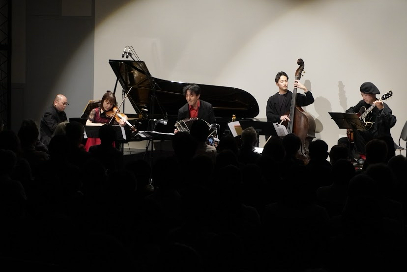 3/29 市民活動シアターにて　タンゴ五重奏団Quinteto Eco
