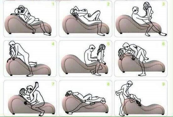 Sex Sofa Rouge Bordeaux Similicuir Design Mobilier Erotik Couch Yoga Sessel Ebay