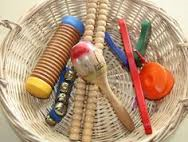 musical instrument treasure basket