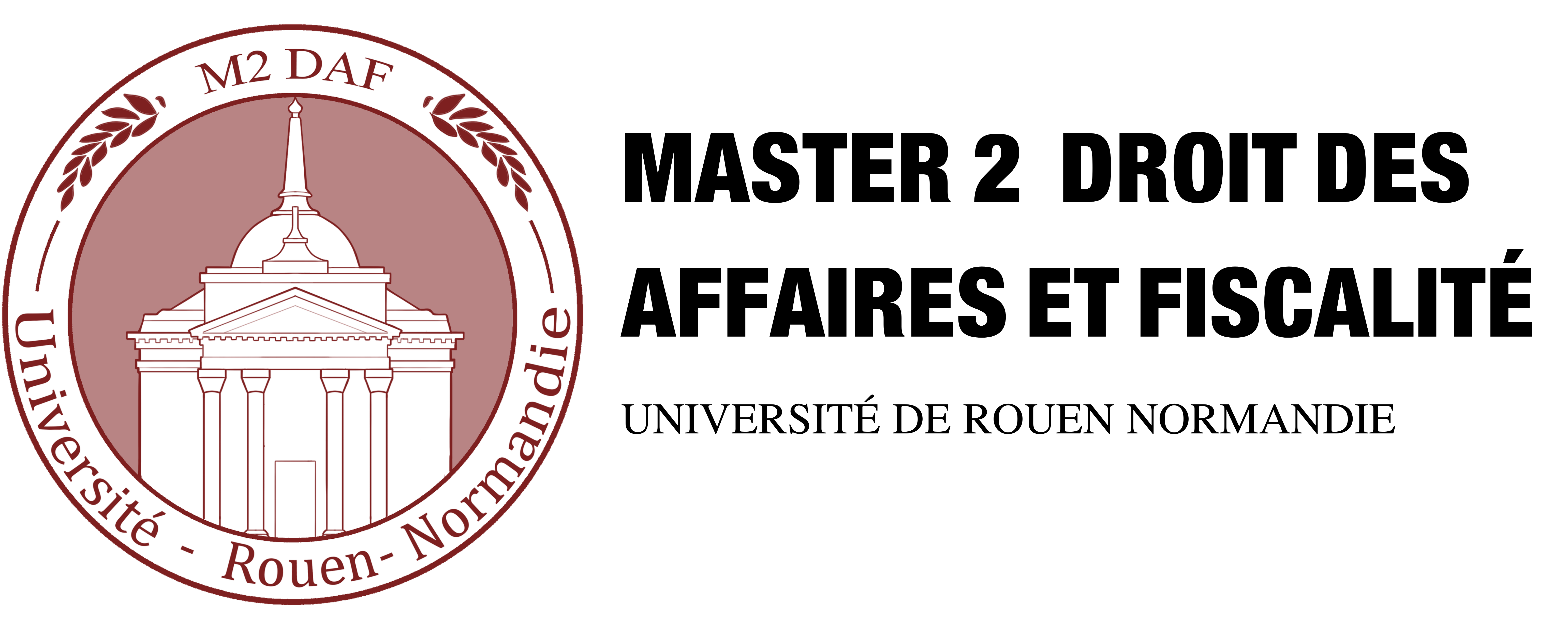 M2DAF - Master 2 Droit des Affaires et Fiscalité de Rouen