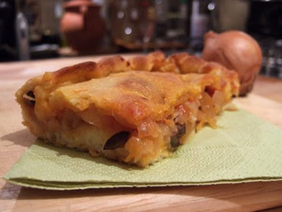 Focaccia Ripiena Con Cipolle Ed Olive Popolopulsanese Pulsano