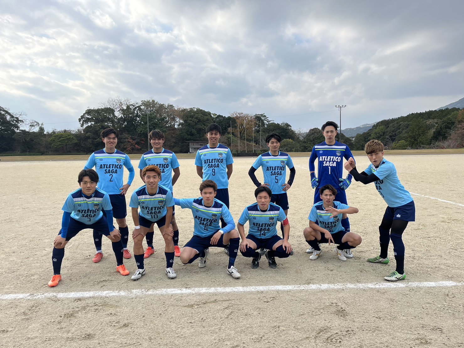 佐賀県社会人リーグ県２部　vs肥前クラブに8-2で勝利しました。
