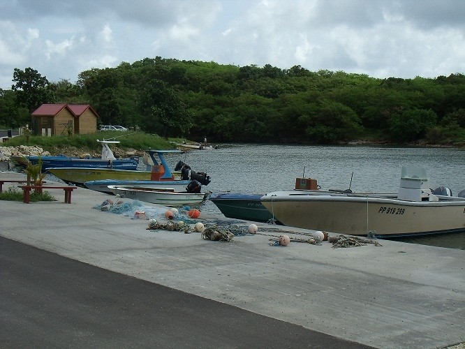 Le port de pêche d'Anse-Bertrand (photo Office du Tourisme d'Anse-Bertrand)