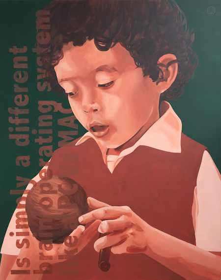 SIN TITULO, 2015 acrylic on canvas 150x120 cms $3,000, Please contact Luis Tenorio in San Jose, Costa Rica 