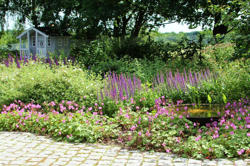Pflegeleichter Garten ohne Rasen für chronisch Kranke heilsamepfades