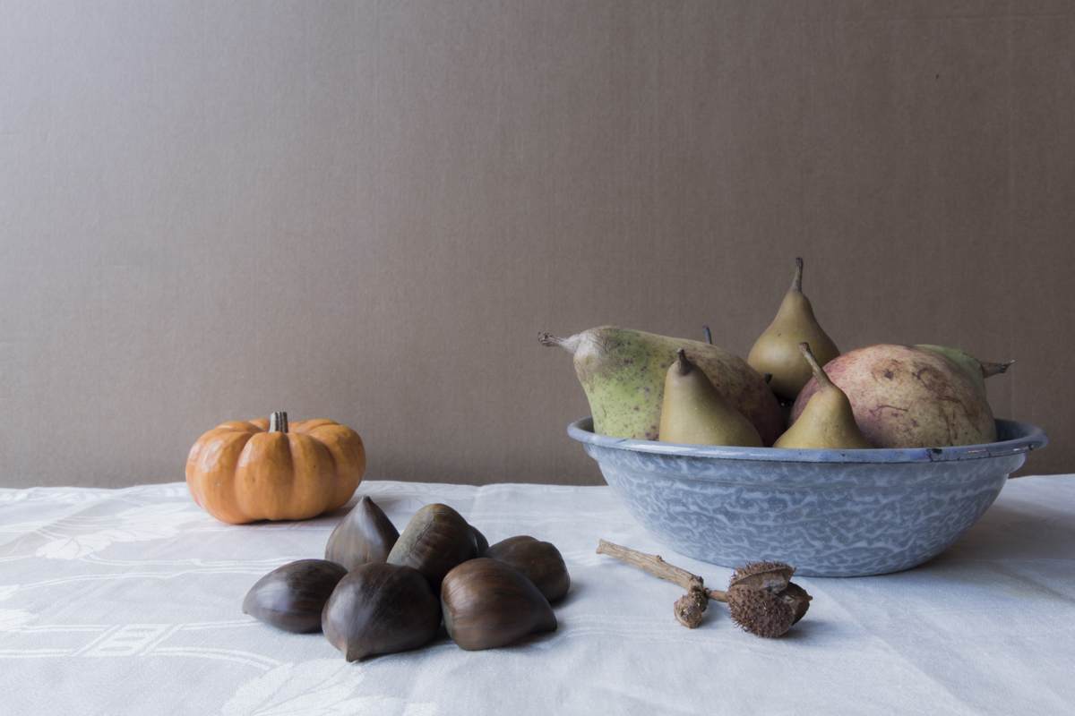 Middeleeuws Stilleven met fruit