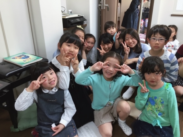 みんなニッコリ