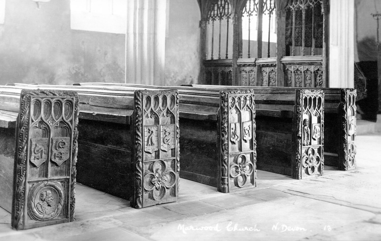 Pews at St Michael & All Angels