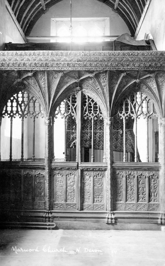 Rood screen at St Michael & All Angels