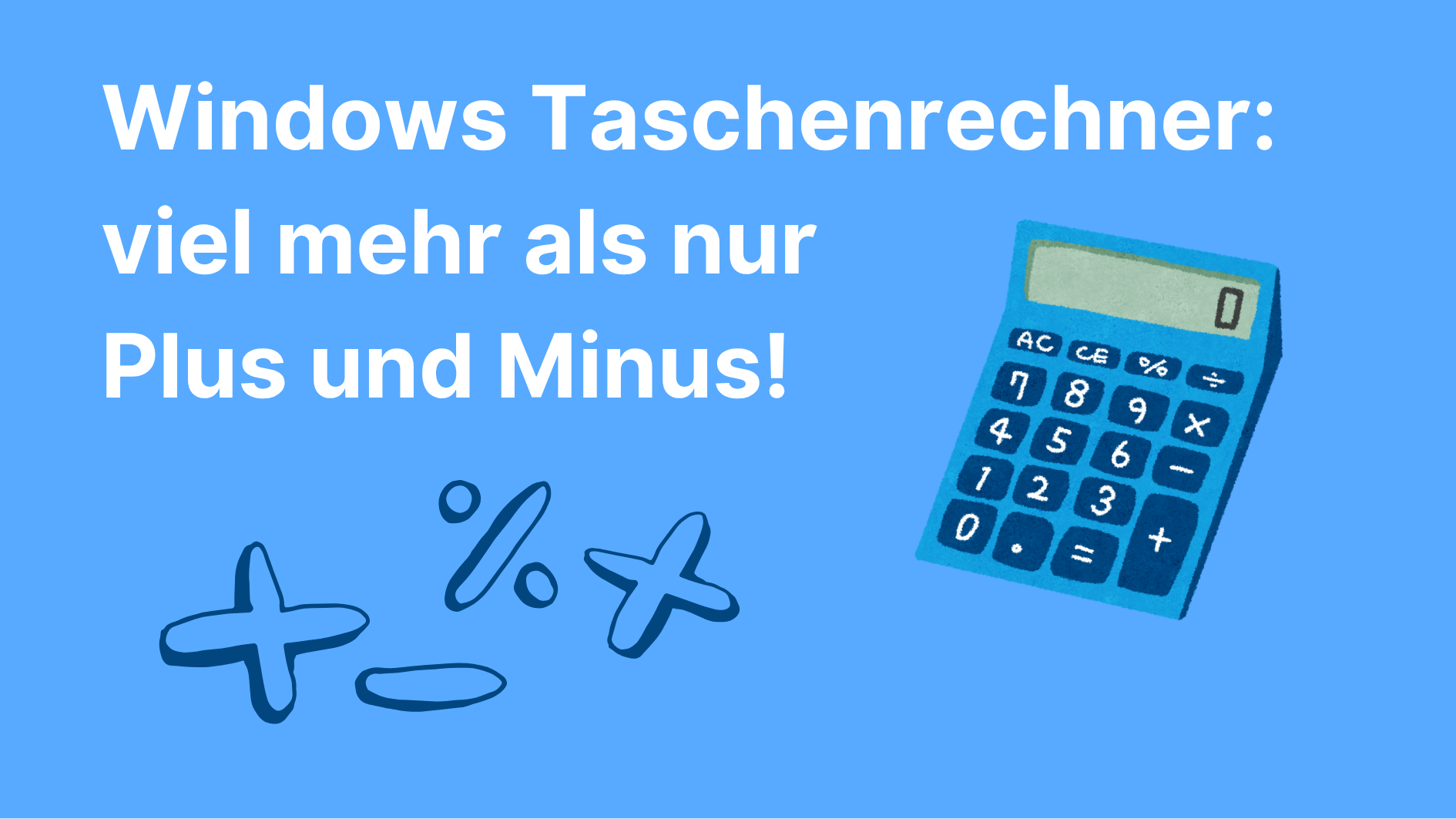 Windows Taschenrechner