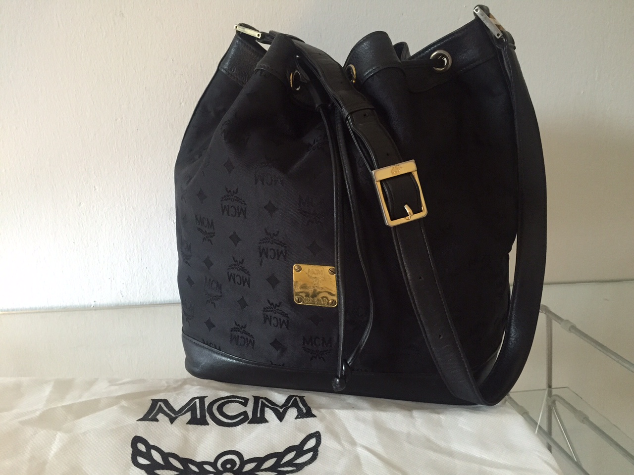 Mcm matchsack schwarz Clearance