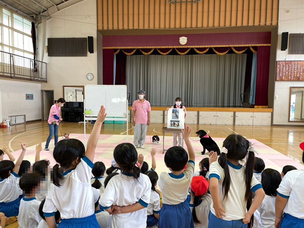 第22回光が丘小学校「犬とのふれあい方教室」