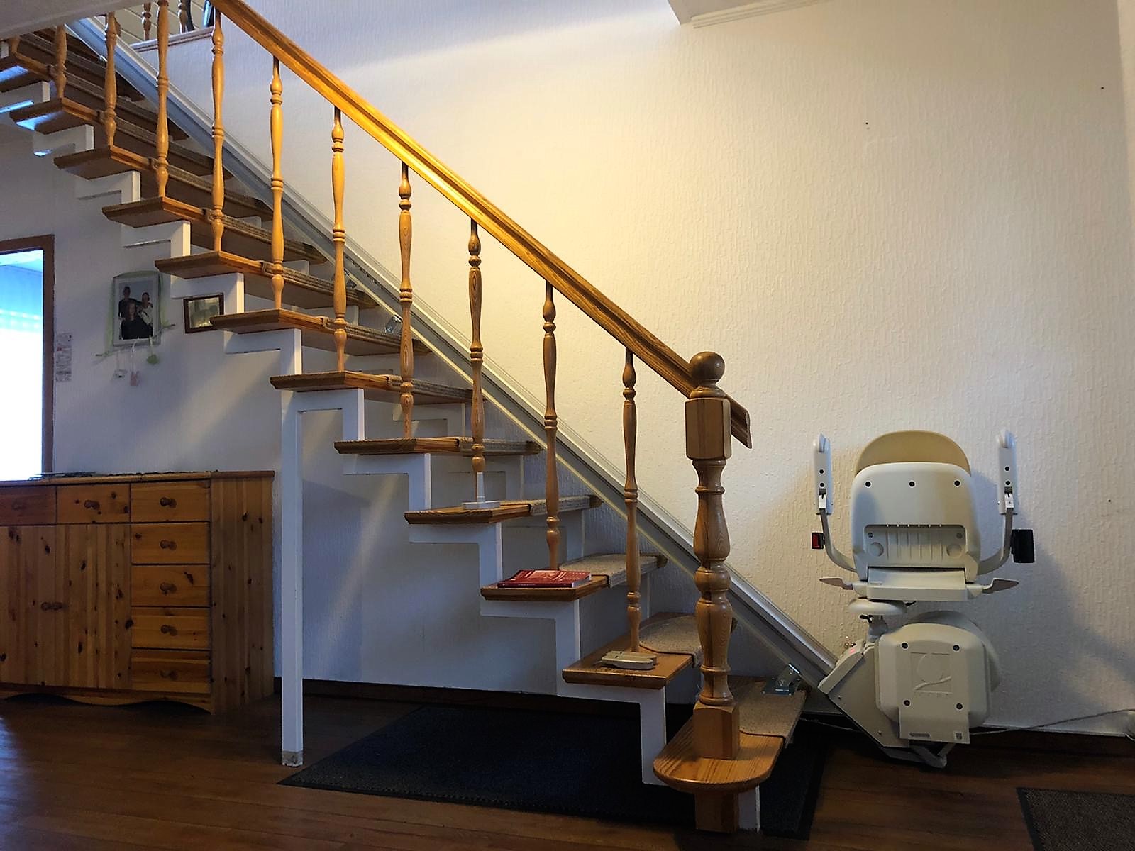 SG 130, Sitztreppenlift für eine gerade Treppe