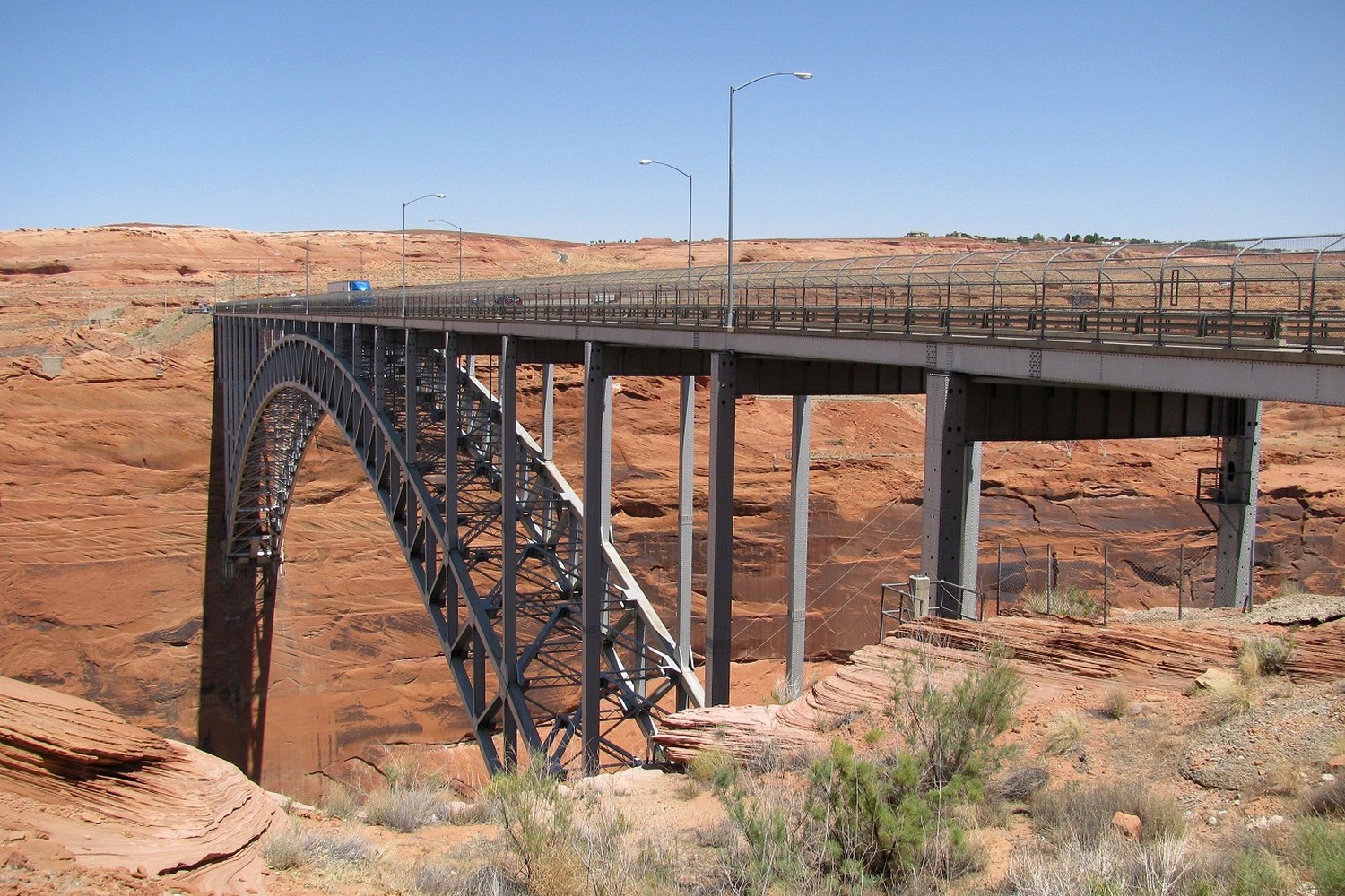 Highway-Brücke bei Page