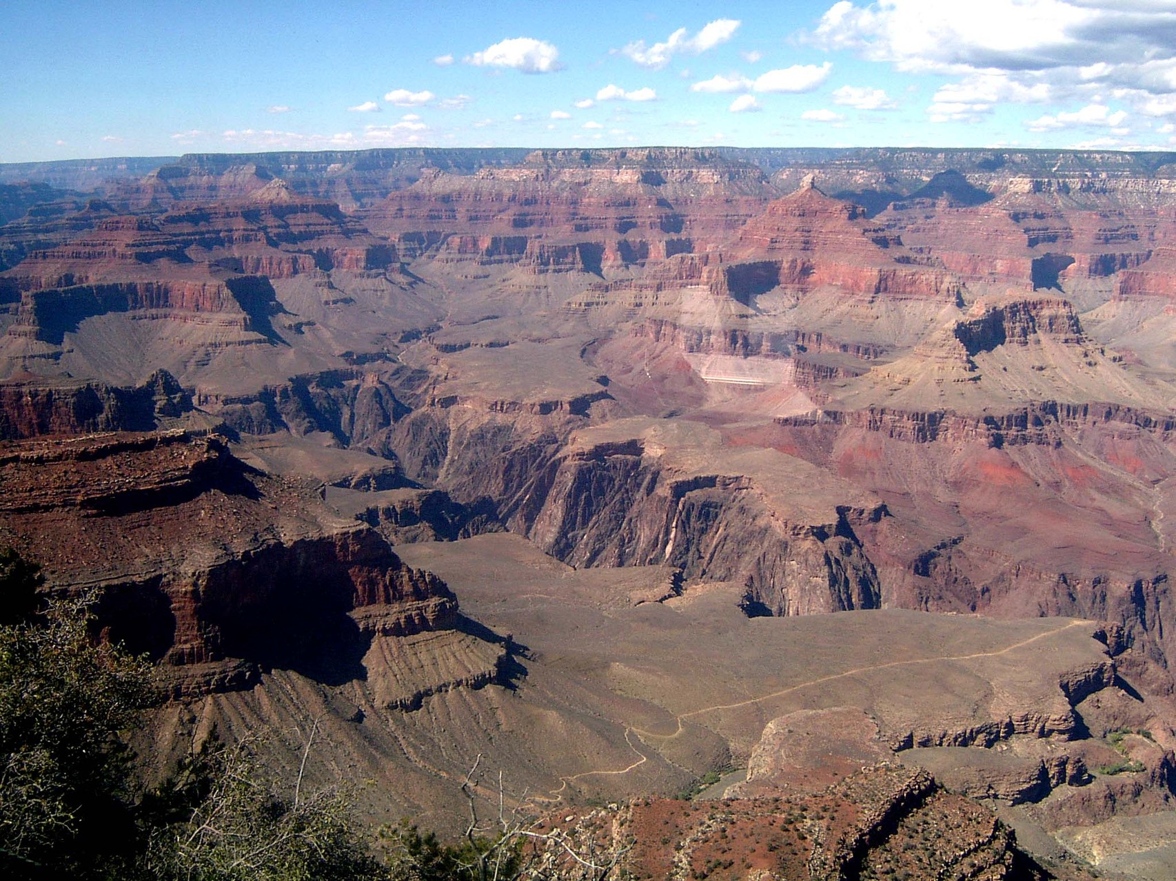 Eine weitere Station in "Geister-Canyon" ist der Grand Canyon,...