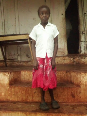 Lucienne, du village de pêcheurs de Pestel, à Haïti.