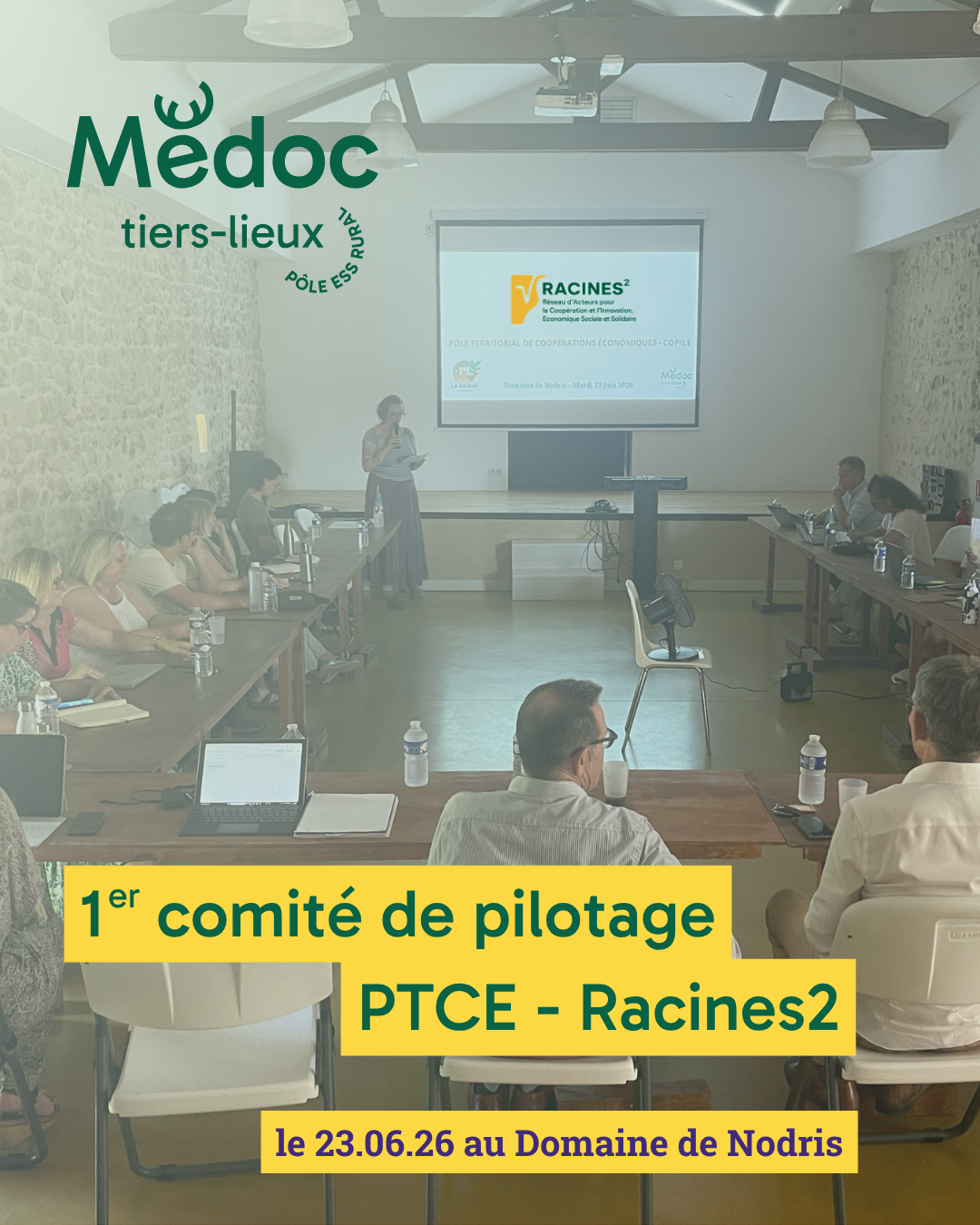 1er comité de pilotage PTCE - Racine2