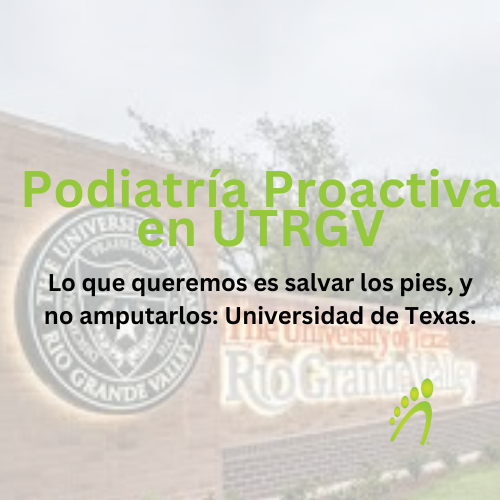 Lo que queremos es salvar los pies y no amputarlos: Universidad de Texas.