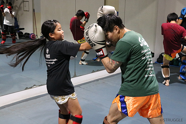 格闘技反応を身に付ける！