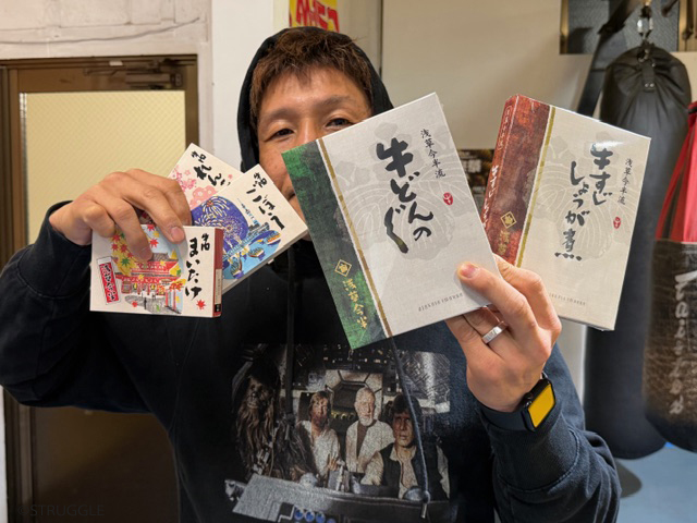 続 誕プレで地元の美味しいもの