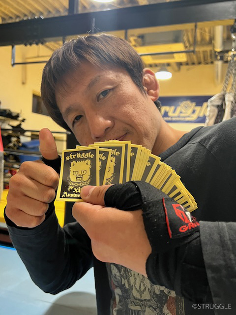 本日ストラッグル19周年記念Ｔシャツの受注締切です！