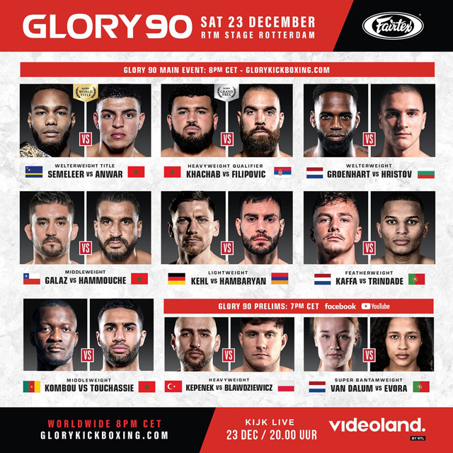 GLORY 90の日本語解説を担当します