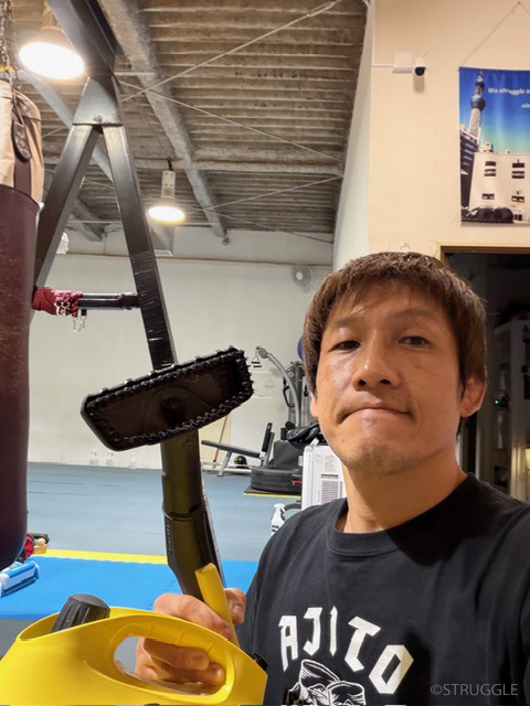 ジムの定休日に掃除