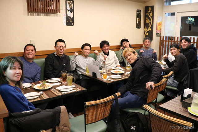 老沼隆斗＆大﨑草志 お疲れ様会