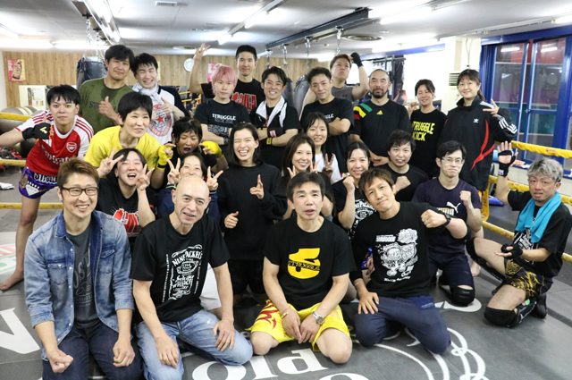 NINEPACKジムさんで合同スパーリング大会！
