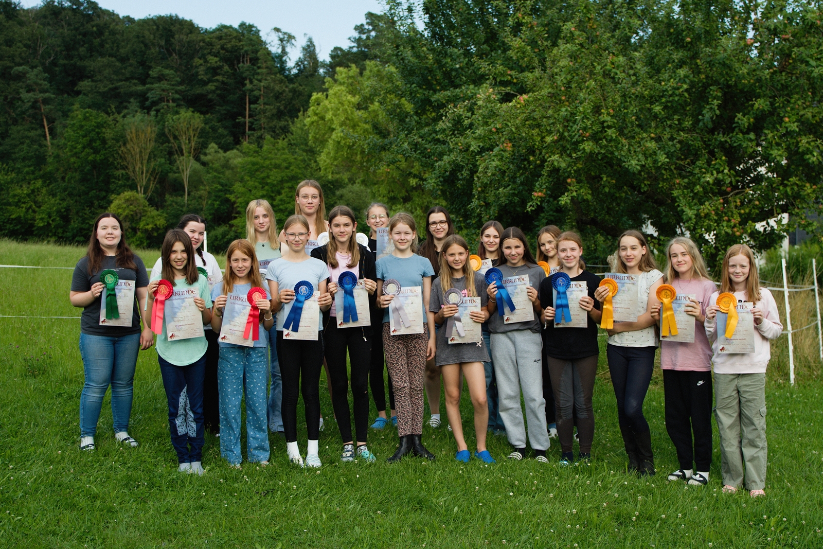 Sommerlicher Start in die Reiterferien