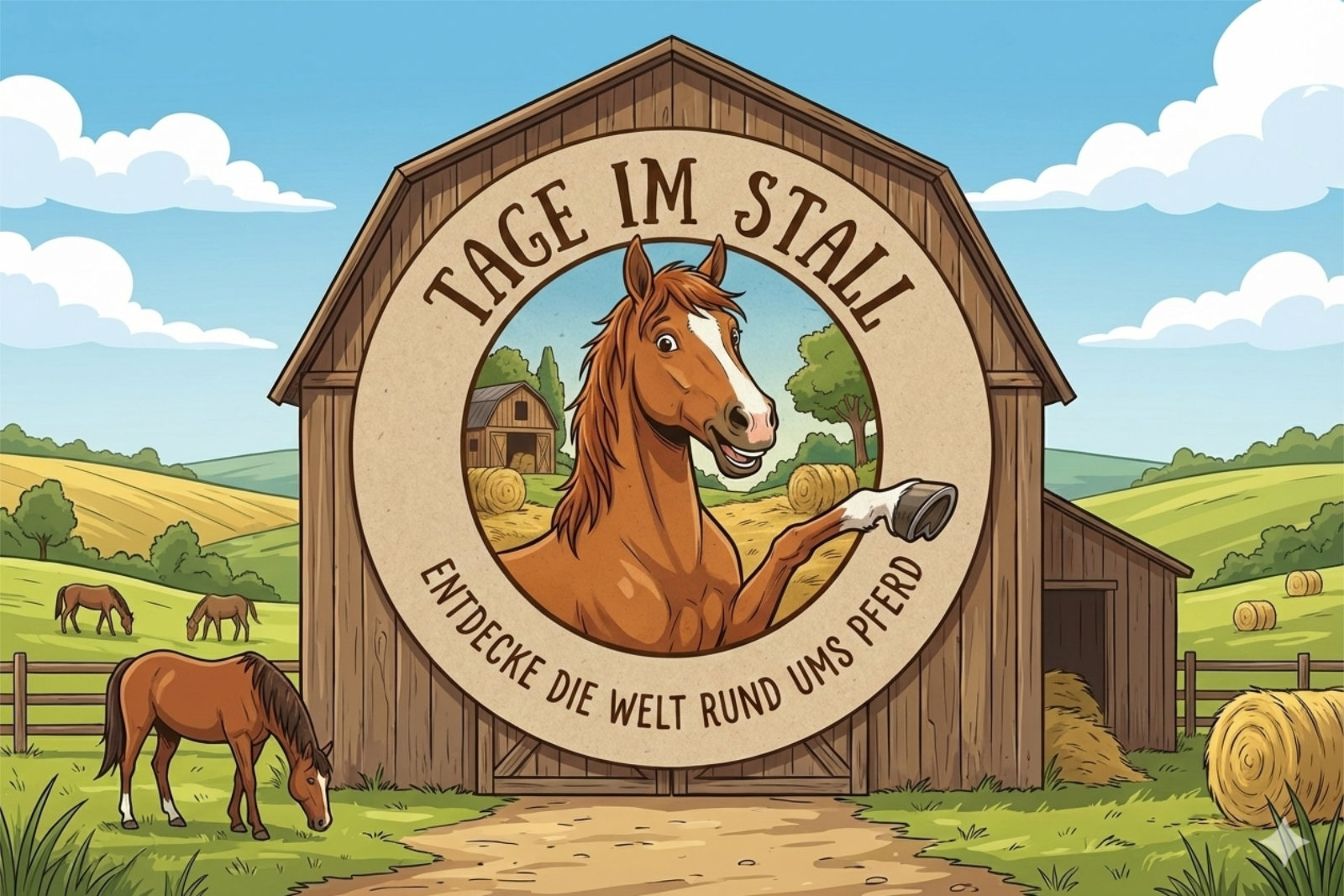 Tage im Stall. Entdecke die Welt rund ums Pferd.