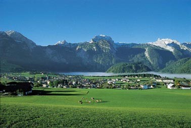 Abtenau, Blick auf das Tennengebirge