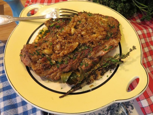 Canal Gourmandises - Côte de Boeuf aux échalottes de la Mère Mitraille