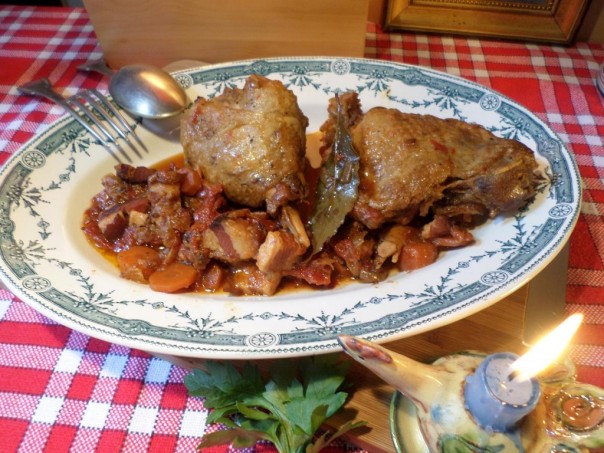 Cuisse de dinde en cocotte de la Mère Mitraille - Canal Gourmandises