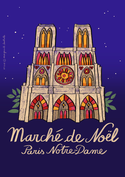 Marché de Noël Paris Notre-Dame du 8 au 25 décembre 2023 